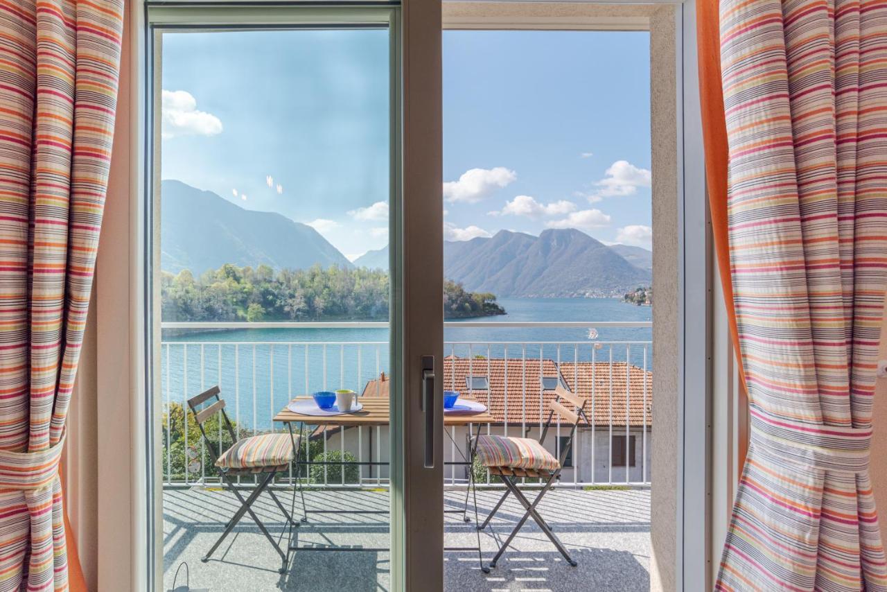 Lake Como Apartment With Balcony And Private Parking Ossuccio Esterno foto